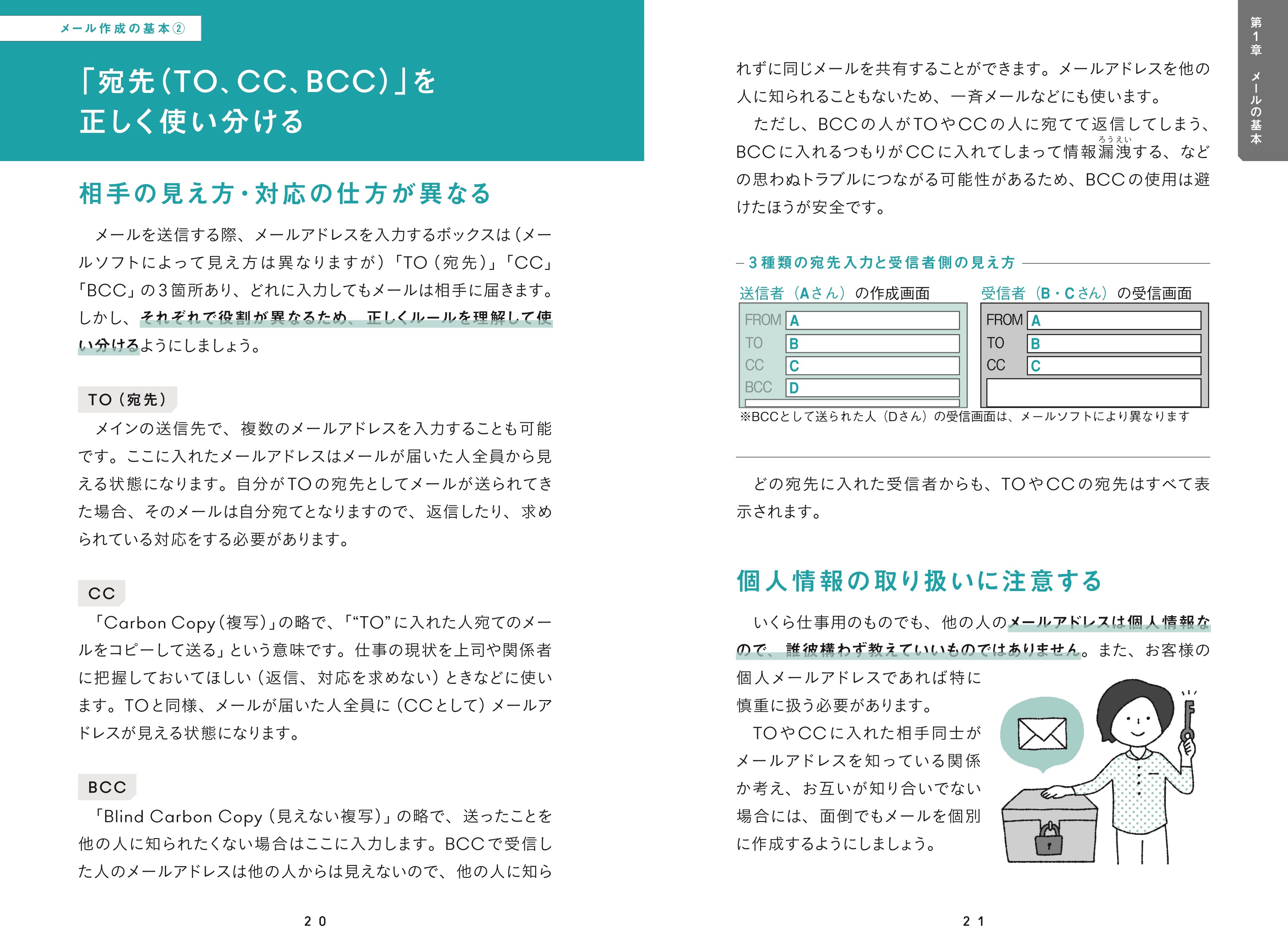 そのまま使える！ビジネスメール文例大全　表紙